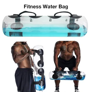 15KG de Fitness Aqua Saco de Água do Exercício do Yoga saco de areia de Ginásio de Treino de Musculação Treinamento Muscular Casa de Musculação saco de areia