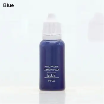 1PCS de Alta Qualidade 15ml Microblading Líquido Pigmento para Semi Permanente Lábios Delineador de Sobrancelha