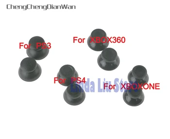 2pairs 3D joystick Analógico botões para xbox360 rocker Cap joystick tampa do Kit Para xboxone PS3 PS4 o console de pele ChengChengDianWan