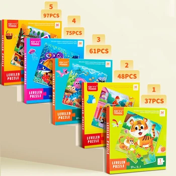 3 Em 1 Quebra-Cabeça Magnético Livro Montessori Cartoon Jogos De Animais Versão Avançada De Dobramento De Quebra-Bebê Crianças De Educação Infantil De Brinquedos De Presente