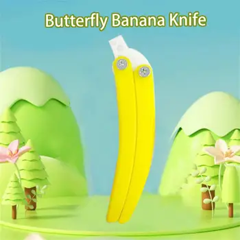 A gravidade de Banana Borboleta, Faca de Descompacte Brinquedo 3d Descompacte Brinquedo de Gravidade 3d Aliviar a Pressão de Simulação de Frutas Divertido de Descompressão