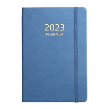 A5 2023 Papelaria Casa Agendar Organizador Caneta Circuito Notebook Portátil Plano Pessoal, Bolso Interior Com Mensalmente Guias De Planejamento Diário