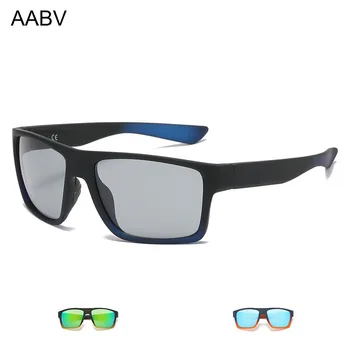 AABV Envoltório em Torno de Óculos de sol para Homens Exterior Moda Praça Designer de Óculos de Sol Dropshipping 1014