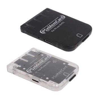 Acessórios de jogos MemCard Para PS1 One PSX Jogo de Cartão de Memória Suporte a Cartão MicroSD Cartão de Armazenamento de Dados de Cartão de Jogo