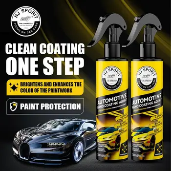 Alta Proteção Rápida De Revestimento De Pulverização Carro De Cerâmica De Revestimento Nano Líquido De Polimento De Pintura De Revestimento Agente Anti Chuva Cuidados Com O Carro Spray