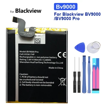 Bateria 4780MAH Para Blackview BV9000 BV 9000 / BV9000 Pro BV9000pro Baterias Recarregáveis da Bateria com + Free Tools