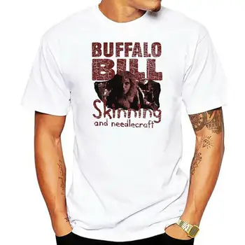Buffalo Bill T-Shirt 100Cotton O Silêncio Dos inocentes Inspirado Canibal Colorido da Camiseta