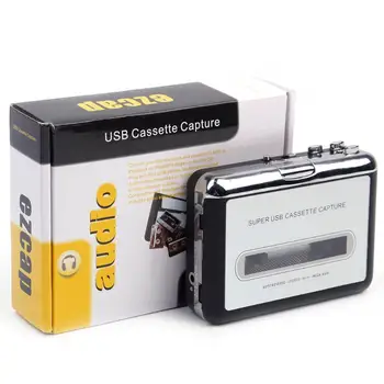 Cassete Usb, Leitor De Cassete Para Mp3 Conversor De Captura De Áudio Leitor De Música De Fita Cassete Recorder
