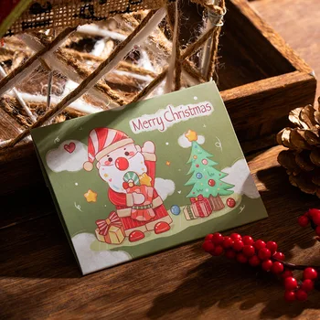 Criativos Cartões De Natal Véspera De Natal, Cartões De Presente De Natal Feliz Natal