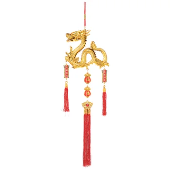 Dragão de Suspensão Pingente Ano do Dragão Pingente Ornamento Charme de Suspensão Bonsai, Decoração