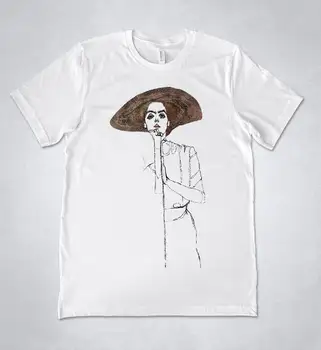 Egon Schiele Retrato de uma Mulher T-shirt Retrato de Arte