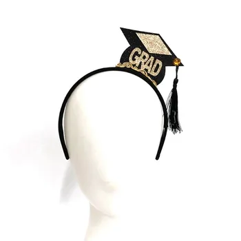 Enfeites De Cabelo De Pós-Graduação Cerimônia De Formatura, Decoração De Formatura Cabeça Graduação Headwear Bacharel Chapéu Mini Médico Chapéu