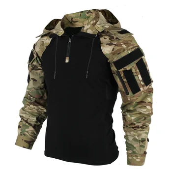 Exército dos EUA CP Camuflagem Multicam Combate Militar T-Shirt dos Homens Tático Camisa de Airsoft Paintball Camping Caça Roupas