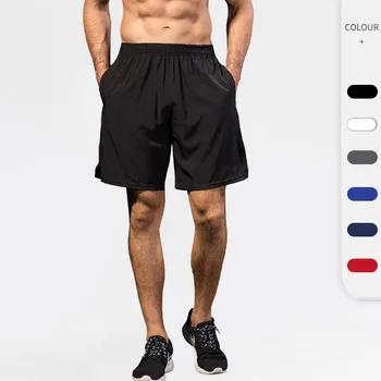 Homens de Calções Desportivos ao ar livre Fitness Execução de Treinamento de Basquete de Calças Casuais Respirável Secagem Rápida Treino Shorts
