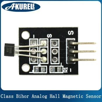 KY-035 Classe Bihor Analógico Hall Sensor Magnético de Módulo 3 Diy Kit de iniciação KY035 Para o Arduino Sensor Hall Conselho de Desenvolvimento