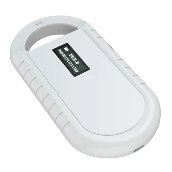 Leitor RFID de Estimação Microchip Scanner Portátil de Animais Chip Leitor Portátil do Leitor de RFID oferece Suporte Para ISO 11784/11785, FDX-B