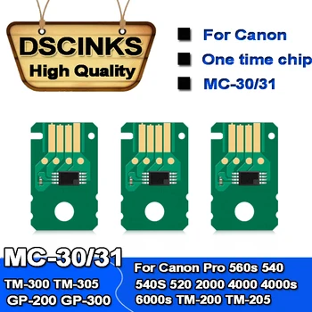 MC-30 / 31 de manutenção chip para Canon Pro 560s 540 540S 520 2000 4000 4000s 6000s TM-200/205/300/305 GP-200 GP-300 Impressora MC-31