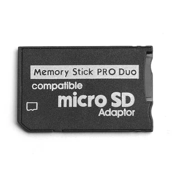 Memory Stick Pro Duo Adaptador Micro SD/Micro SDHC TF Cartão de Memória Stick MS Pro Duo Card para Sony PSP Adaptador de Cartão