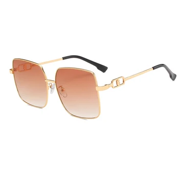 Moldura Quadrada Oca De Óculos De Sol Para Homens Mulheres O Design Da Marca Gradiente De Óculos De Sol Clássicos Da Moda Vintage Senhoras Masculinos Óculos De 2023