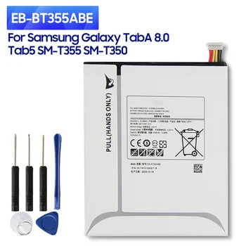 NOVA Bateria de Substituição EB-BT355ABA Para GALAXY Tab 8,0 Tab5 SM-T355 SM-P350 T350 P355C T355 EB-BT355ABE 4200mAh