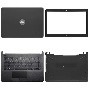 Novo Caso de Laptop HP 14-BS 14-BW 14-BU TPN-Q186 240 245 246 G6 Tampa Traseira do LCD painel Frontal Superior do apoio para as Mãos de Baixo do Teclado Dobradiça