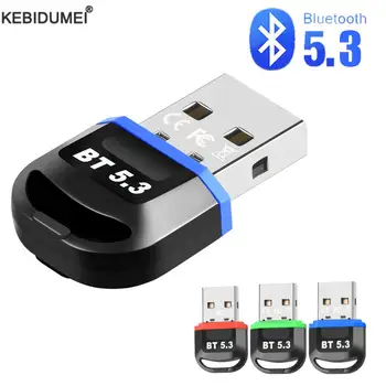 O Adaptador de Bluetooth USB 5.3 Para alto-Falante sem Fio de Áudio, Mouse Bluetooth Dongle USB Adaptador Bluetooth 5.3 Receptor Transmissor