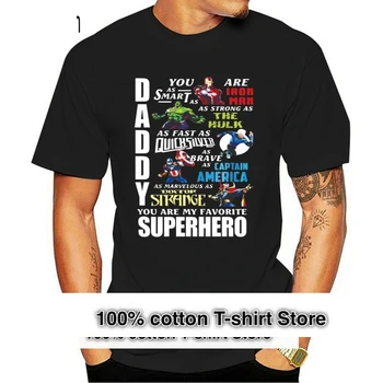 PAPAI VOCÊ é o MEU SUPER HERÓI FAVORITO de DIA dos pais Unisex Tee T-Shirt