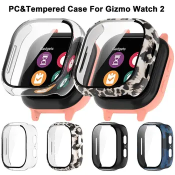 PC+Temperado de Proteção, Caso a Nova Cobertura Completa do Relógio Protetor de Tela Acessórios, Capa Dura Shell para Gizmo Assistir 2 Smart Watch
