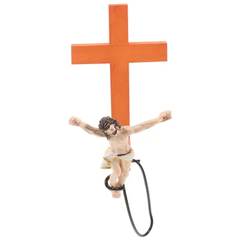 Pendurado Na Parede Jesus Cruz Católica Jesus Estátua Cristã De Decoração De Interiores Bungee Jumping Jesus Cruz De Suspensão De Suspensão De Adorno