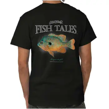Personalizado Longear peixe-sol Pescador Pescadores Presente T-Shirt 100% Algodão, O Decote Manga Curta Ocasionais de Mens T-shirt Tamanho S-3XL