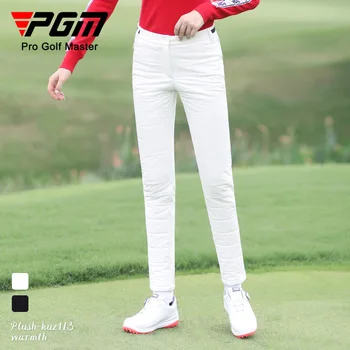 PGM outono e inverno de golfe de mulheres de calças de golfe calças grossas calças de algodão casual todos-jogo