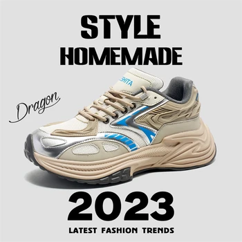 Sapatos Para as Mulheres da Designer de Sapatilhas de 2024 Primavera, Outono Moda Homens Skate Casual, Tênis Mulher Street Style Respirável Sapatos