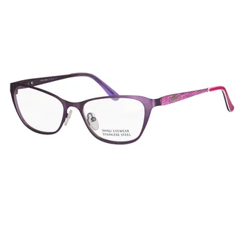 SHINU miopia óculos mulheres de óculos com dioptrias fotossensíveis olho de gato metal óculos y2k receita menos de dioptria óculos