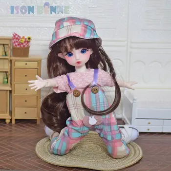 SISON BENNE de 12 polegadas Menina Boneca com Roupas da Moda Sapatos de Chapéu de Maquiagem Rosto Conjunto Completo feito a mão