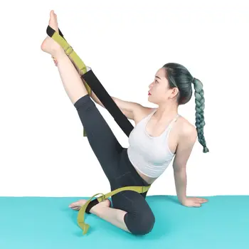 Unisex Yoga, Alongamento Alça De Perna Maca Backbend Auxiliar De Instrutor De Pilates Com Equipamentos De Exercícios Volta Da Cintura Perna Porta Correia